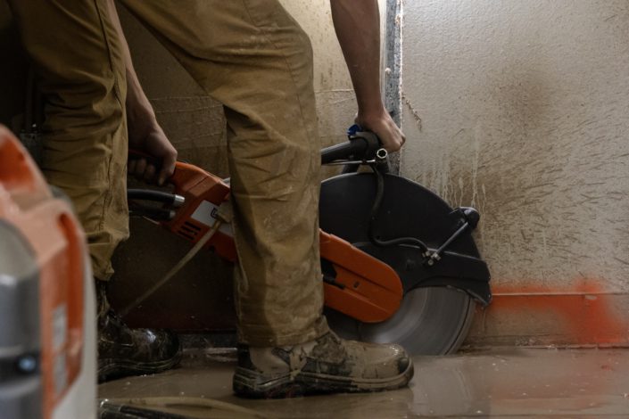 Saw_Cutting_Multfamily Construction